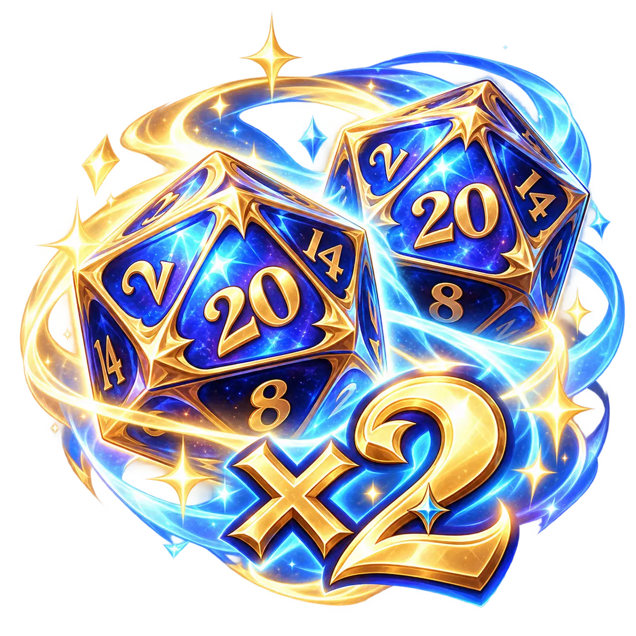 KardRune D20 dice