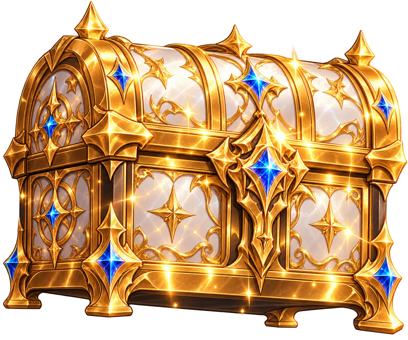 Golden hero chest
